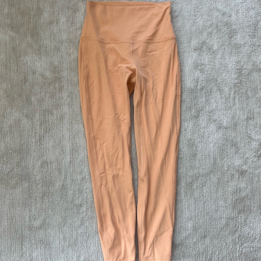 Lululemon Align High-Waisted Peach Leggings